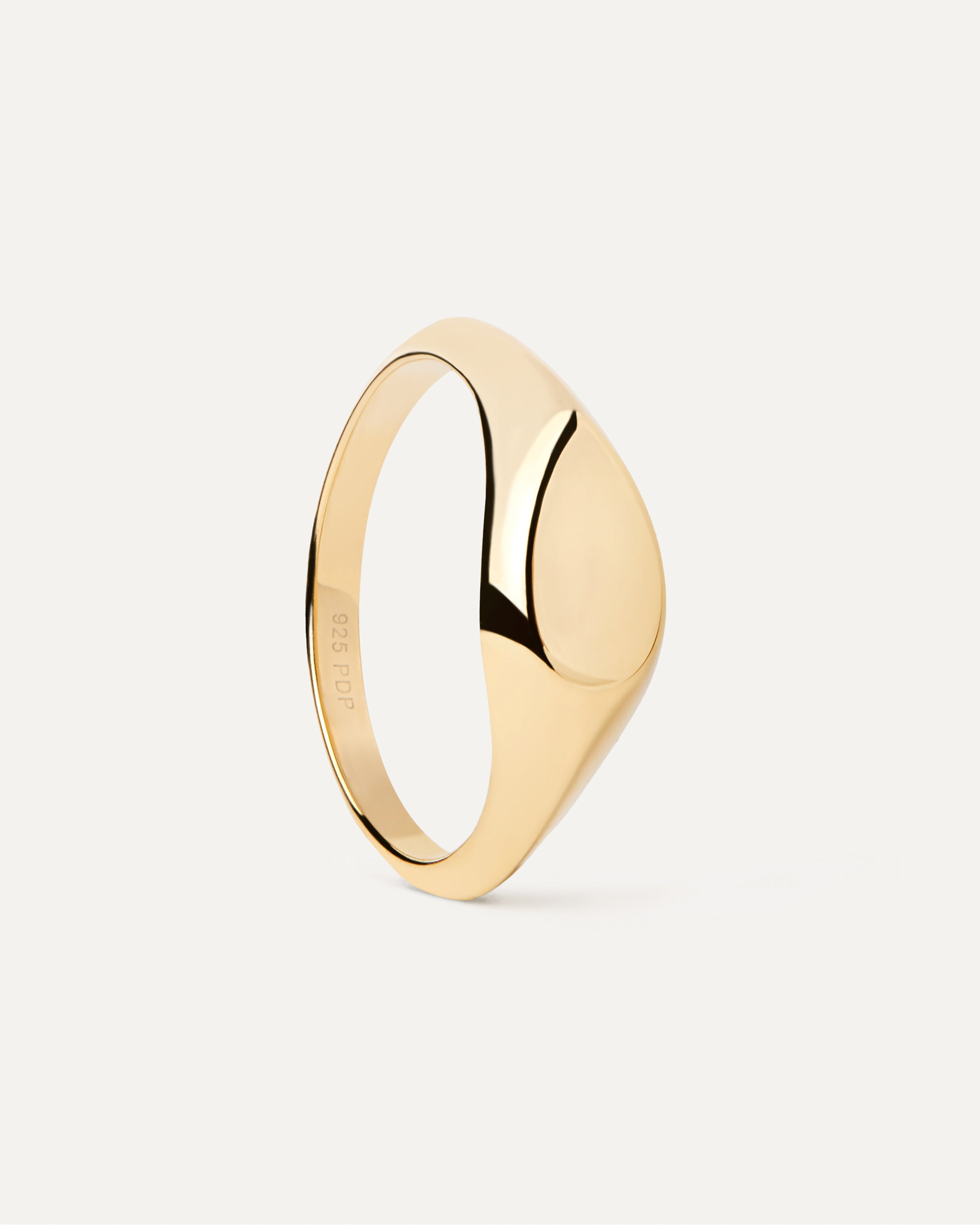 Anillo de Estampación Artesanal Devi - Diseño Exclusivo para Sellos Personalizados