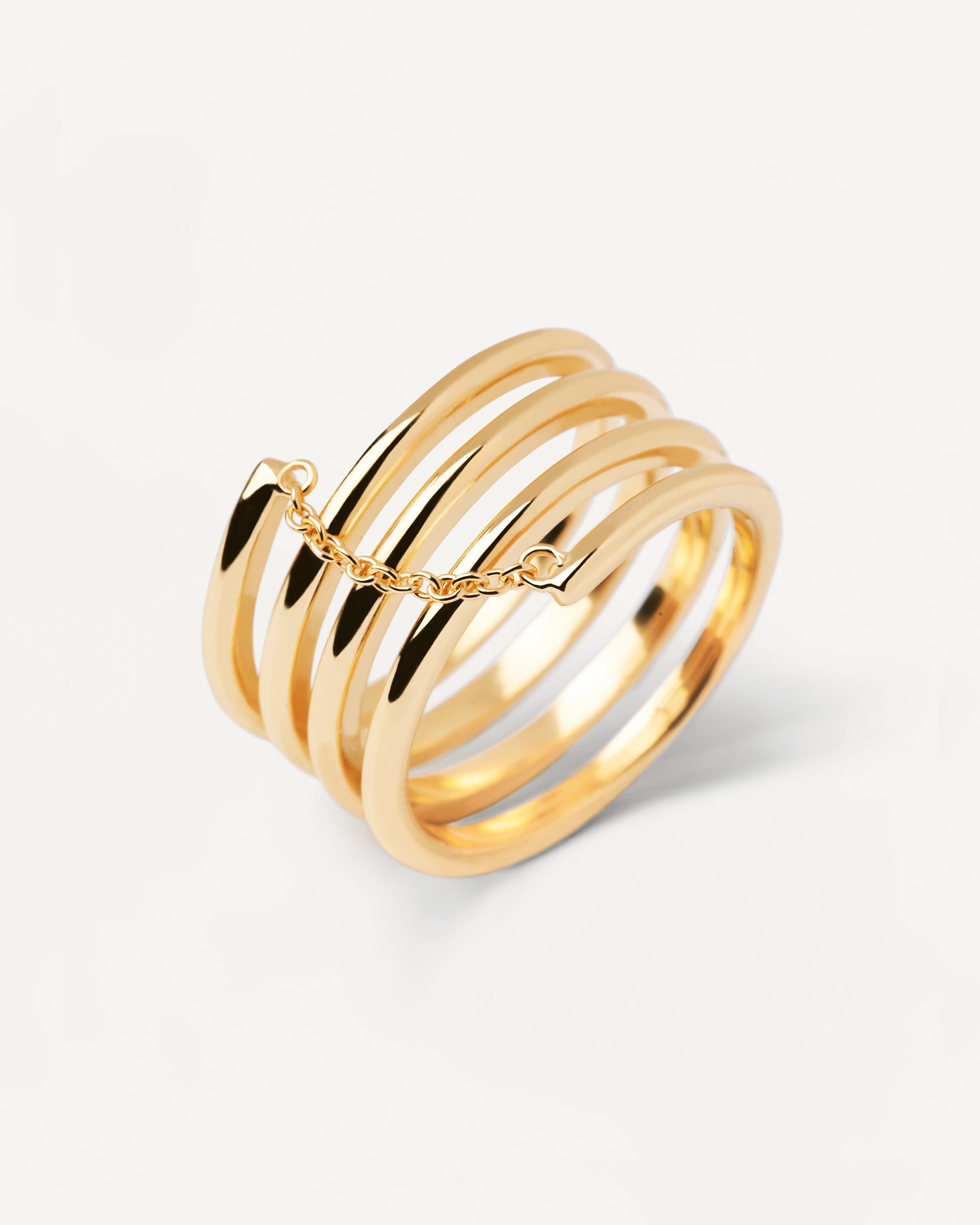 Anillo Brillante de la Estación Floral con Detalles Únicos