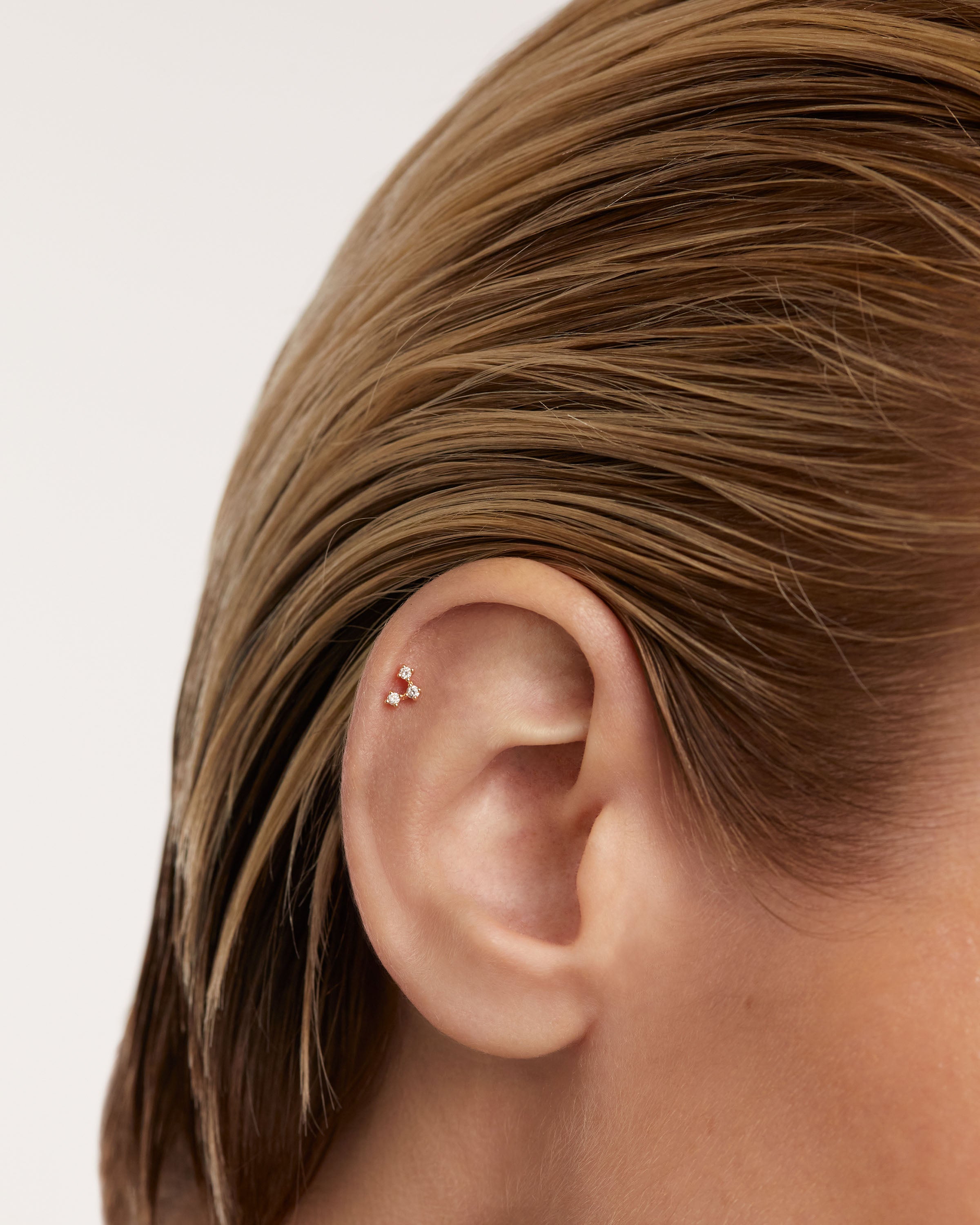 Pendiente Nolita en Oro con Diamantes - Diseño Exclusivo para Mujer