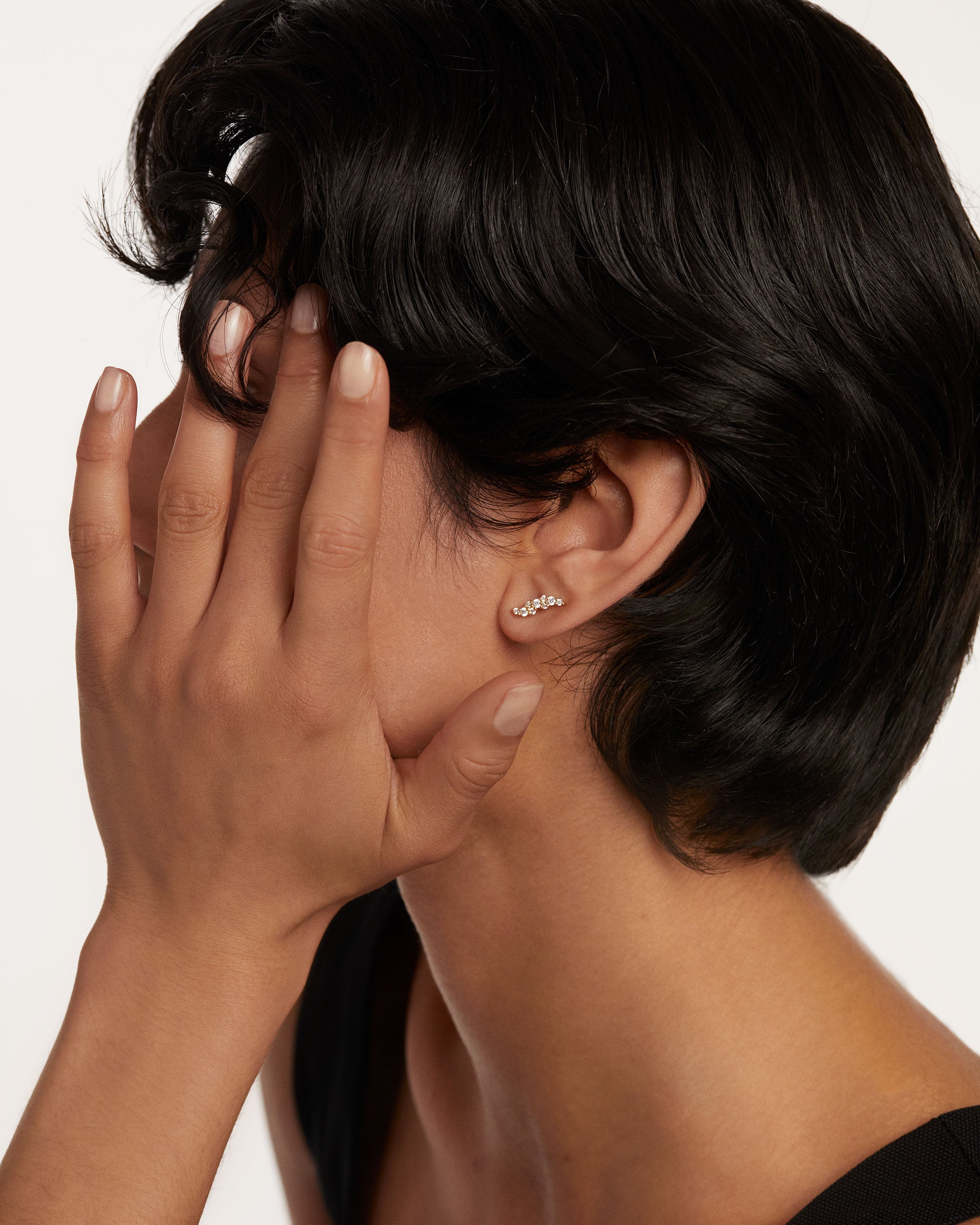 Pendientes Natura en Plata Auténtica - Diseño Exclusivo y Duradero