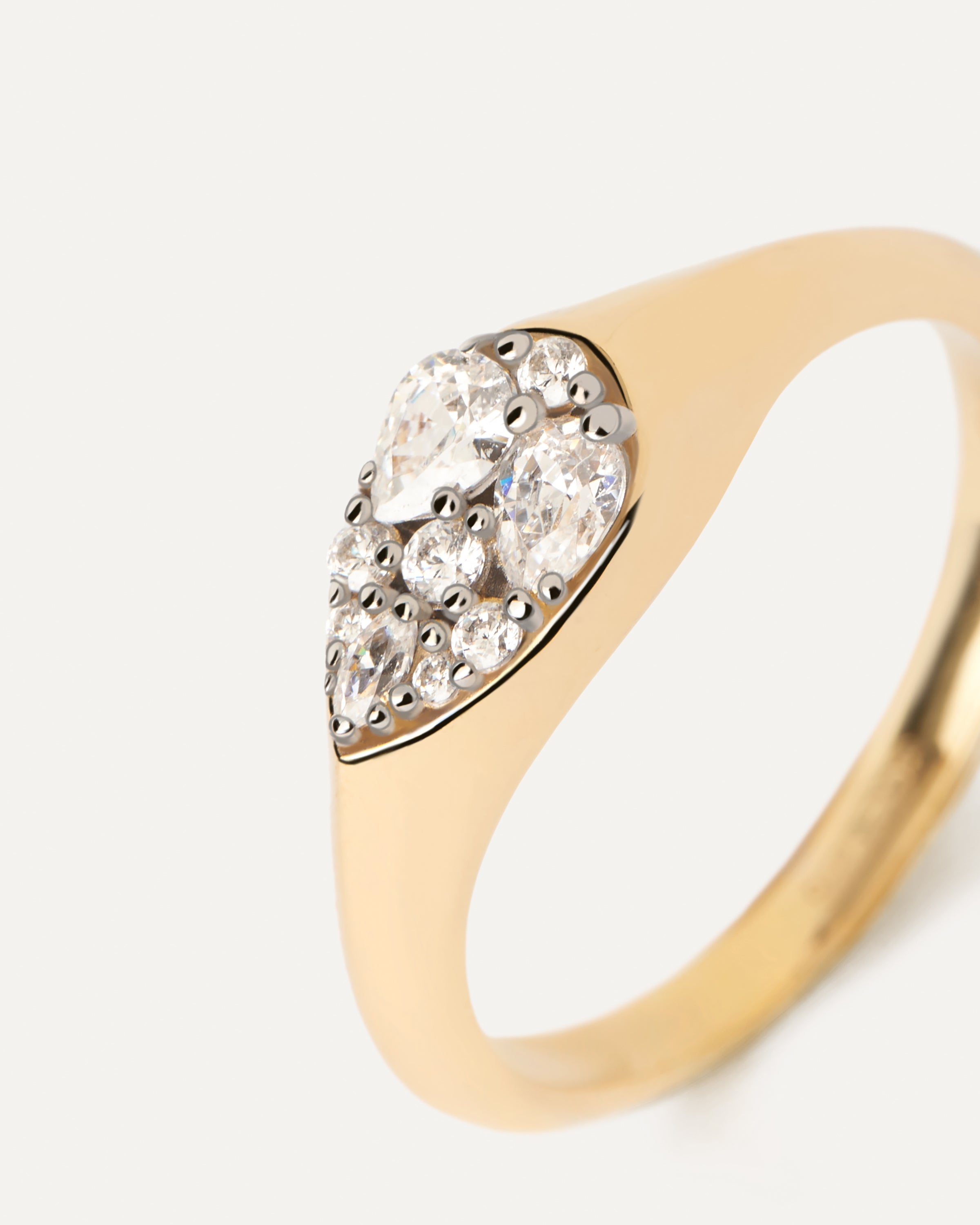 Anillo Grabado Esencial con Esencia de Vainilla Natural