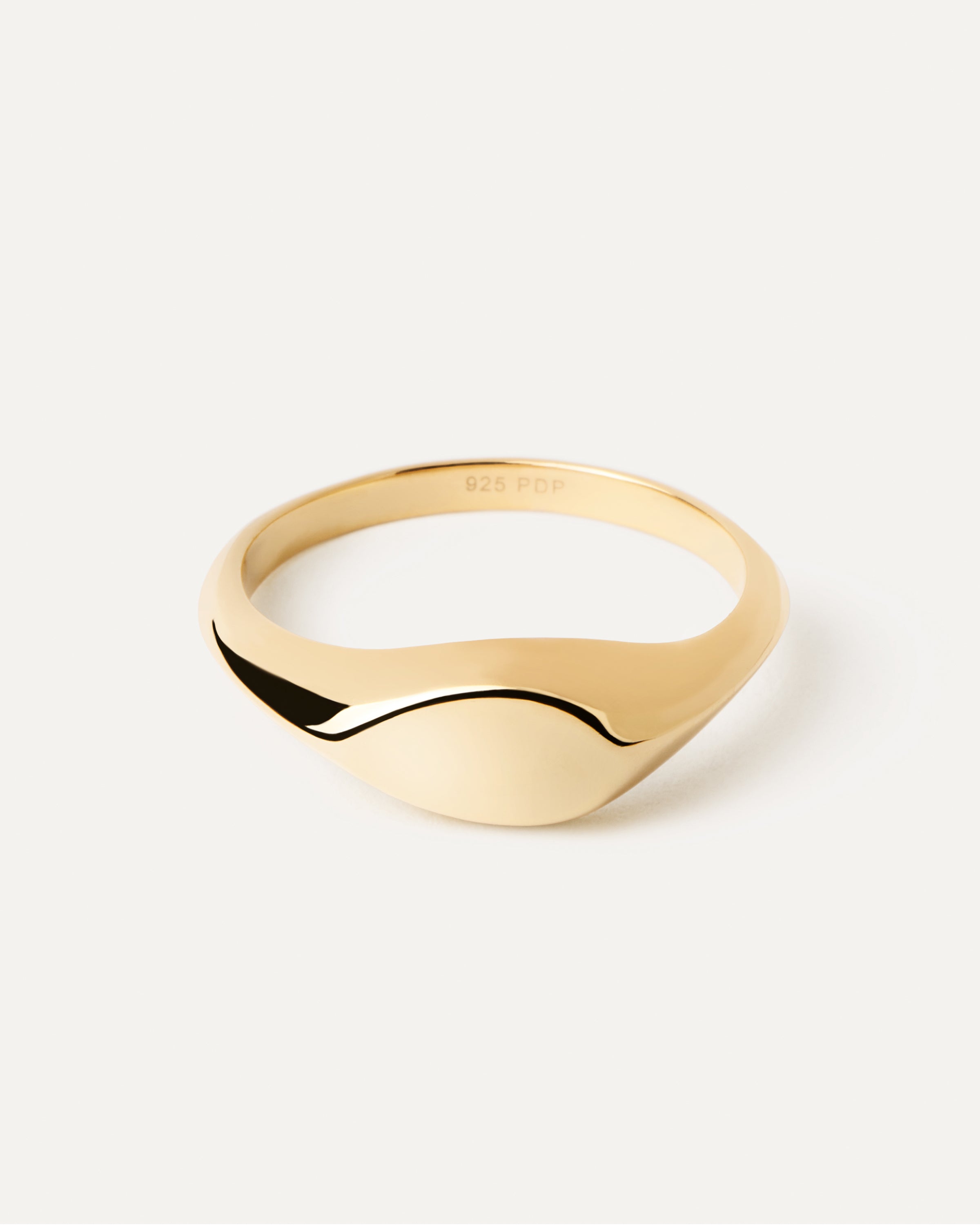 Anillo de Estampación Artesanal Devi - Diseño Exclusivo para Sellos Personalizados