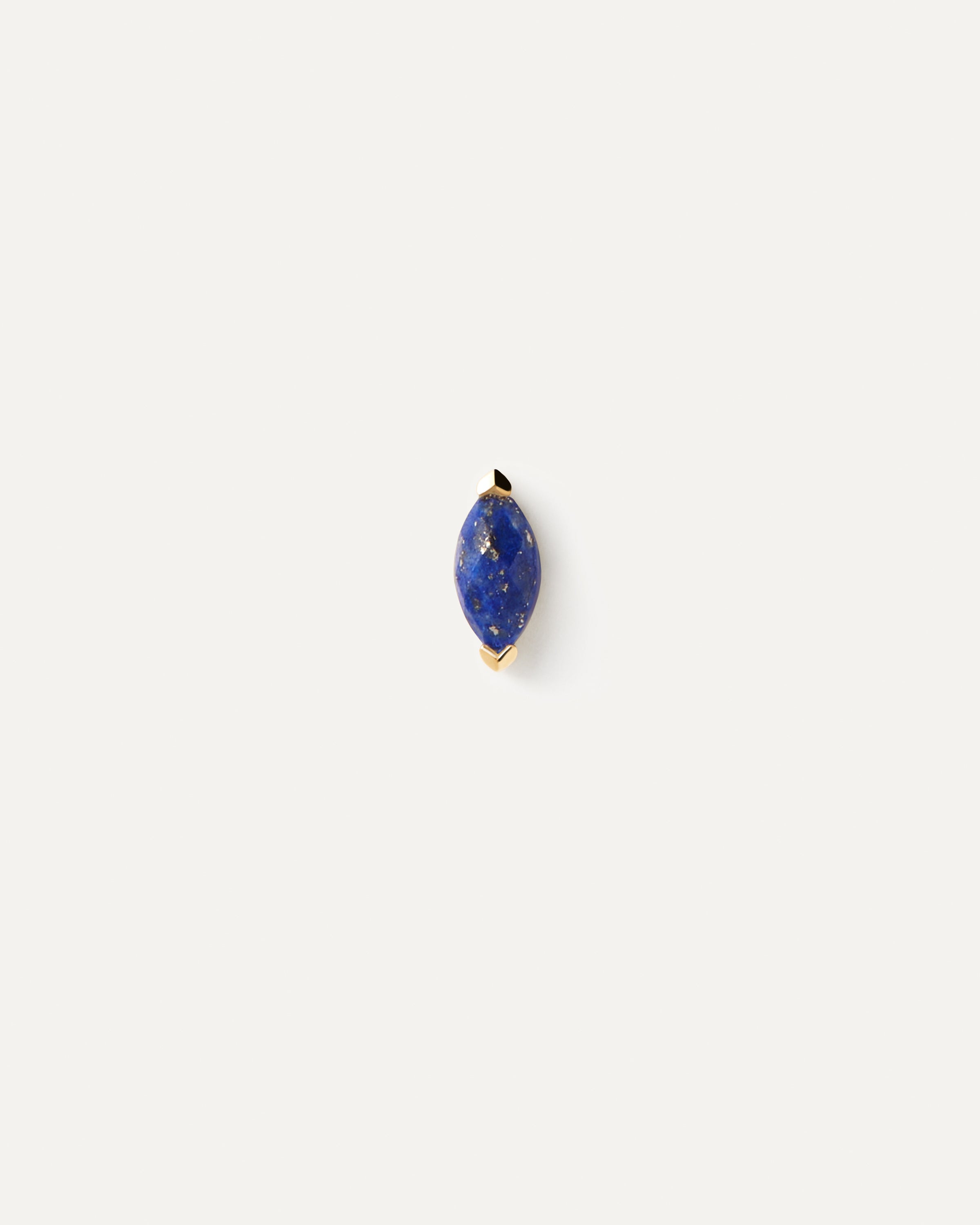 Pendiente Viajero Boho Chic en Azul Lapislázuli - Joyería Única de un Solo Estilo
