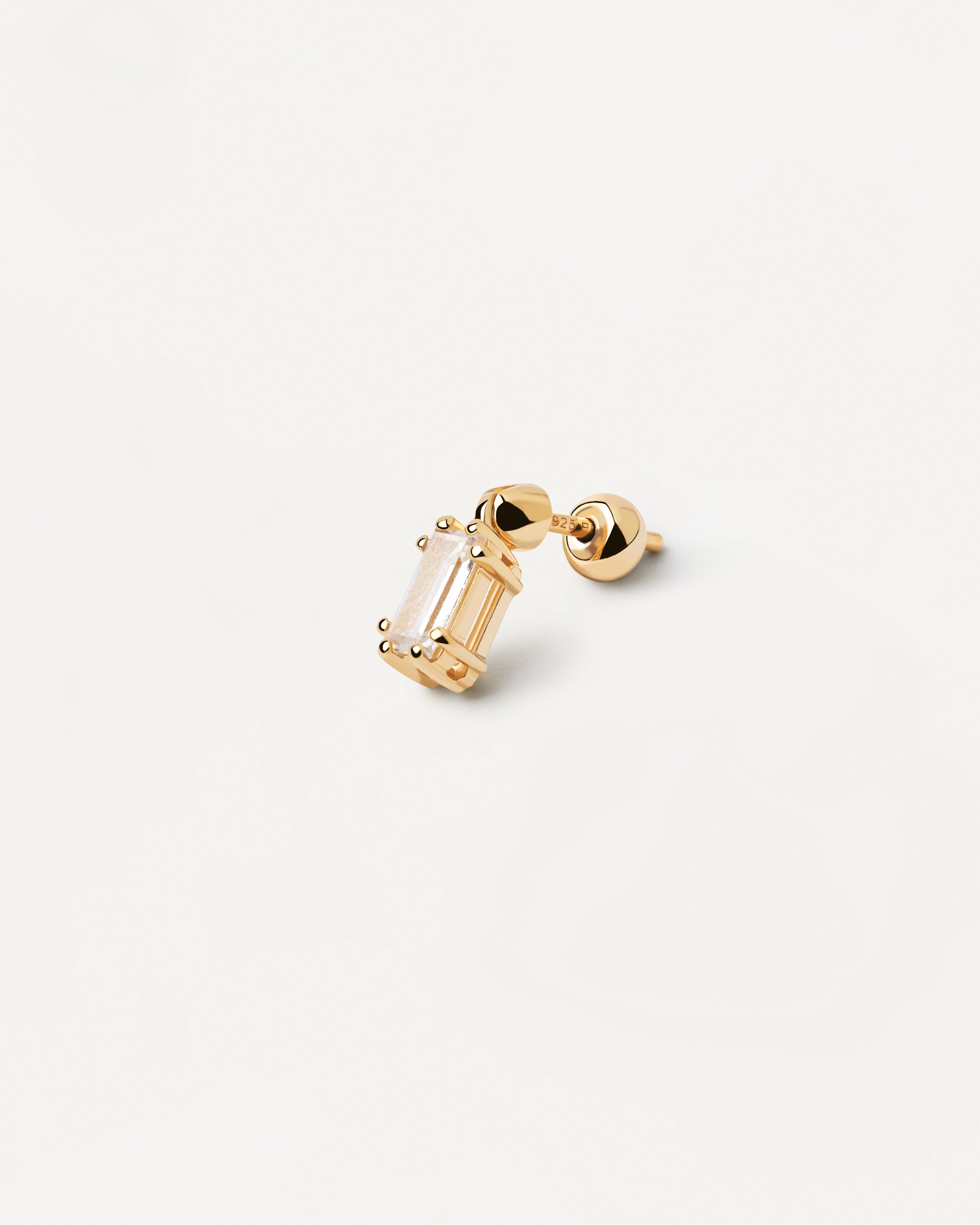 Aretes Minimalistas Ali - Pendiente Único con Diseño Exclusivo