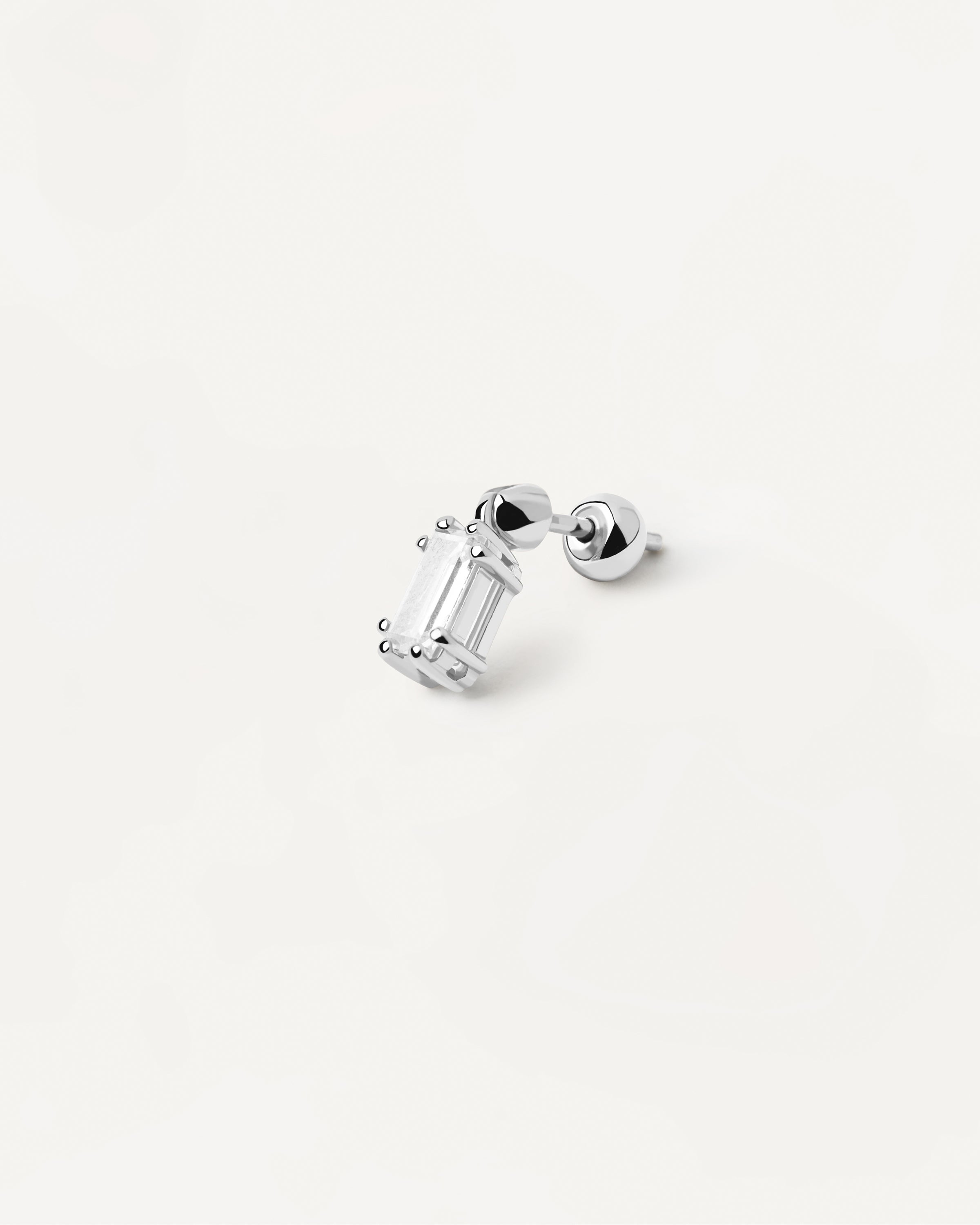 Pendiente de Plata Único Ali - Estilo Exclusivo