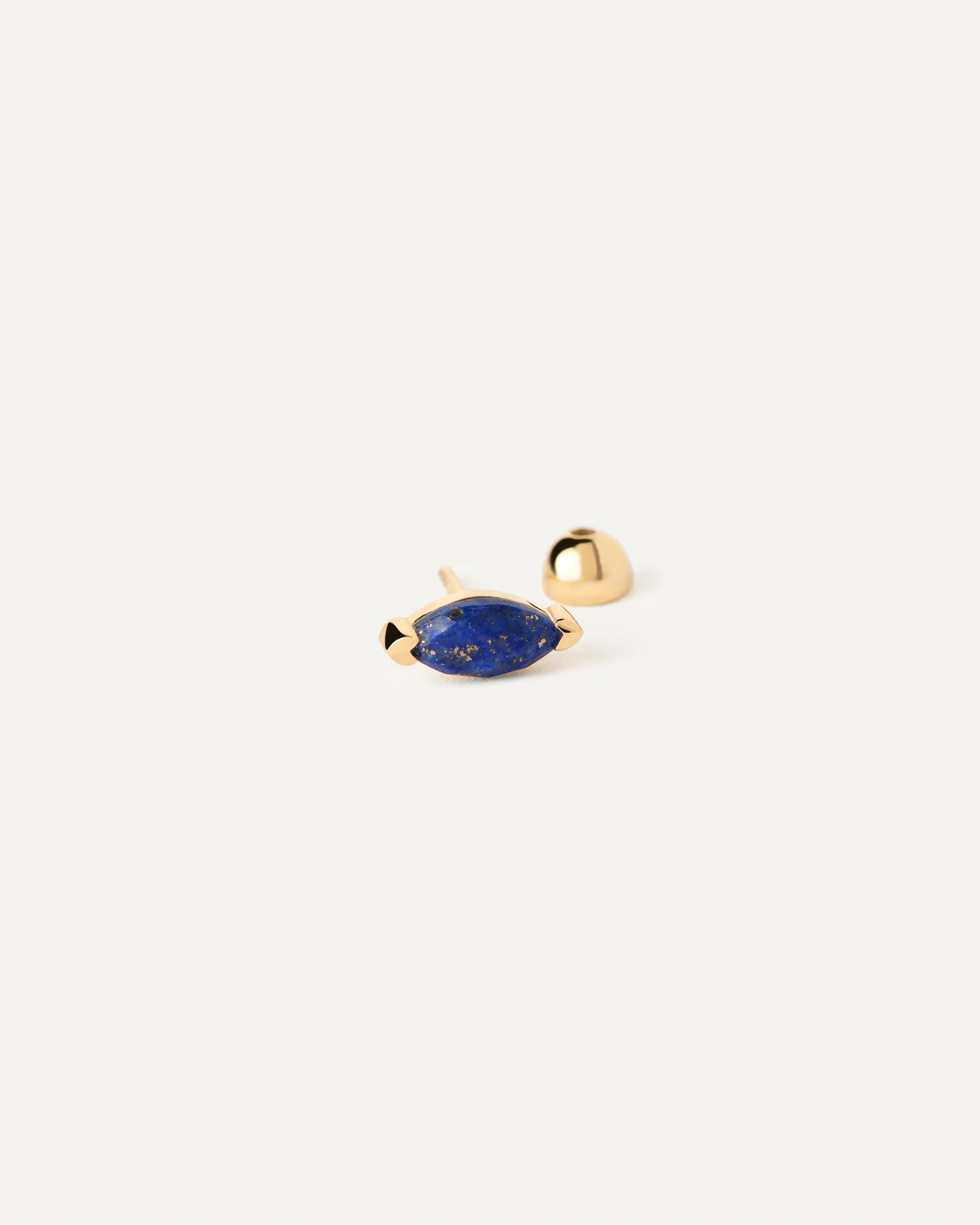 Pendiente Viajero Boho Chic en Azul Lapislázuli - Joyería Única de un Solo Estilo