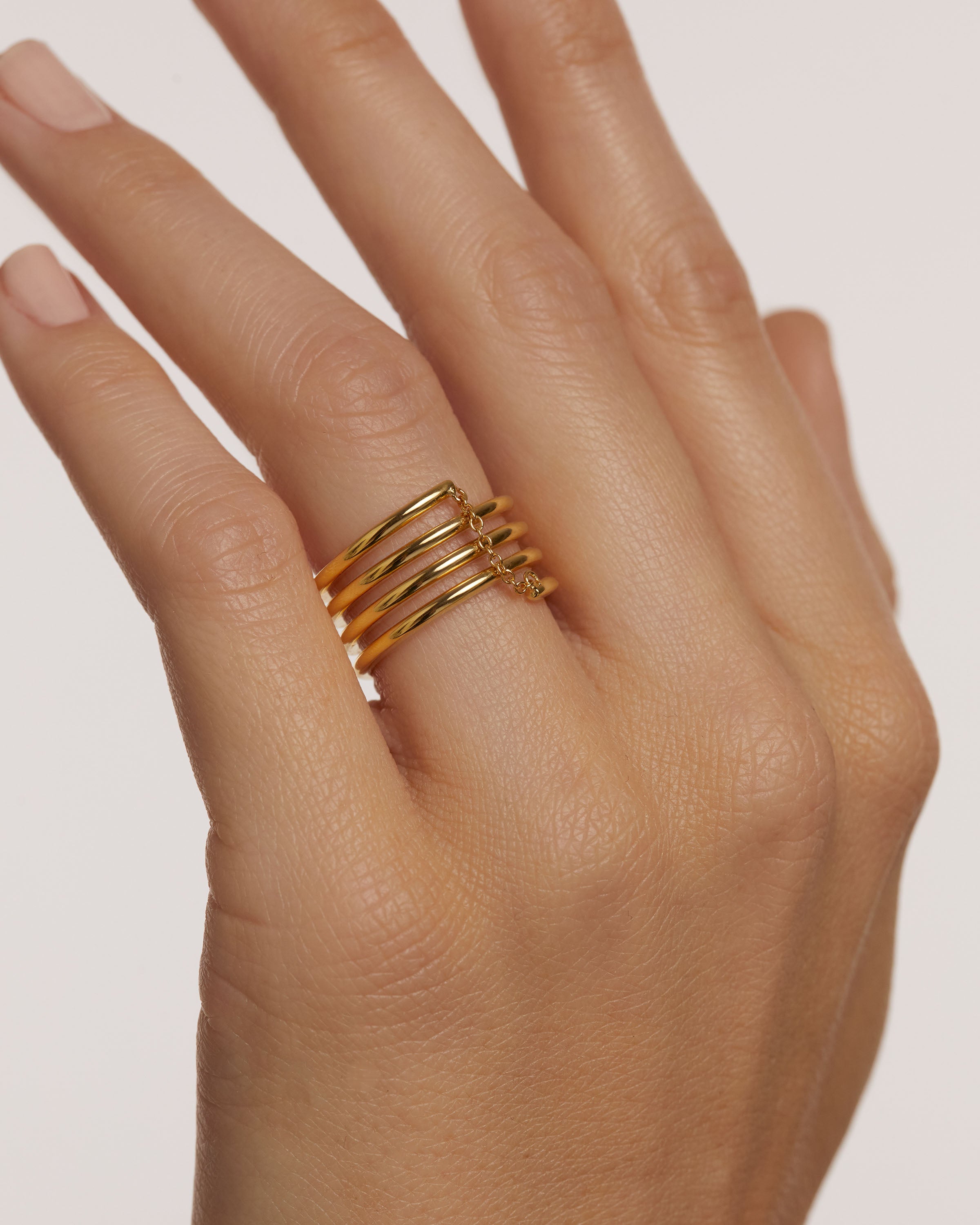 Anillo Brillante de la Estación Floral con Detalles Únicos