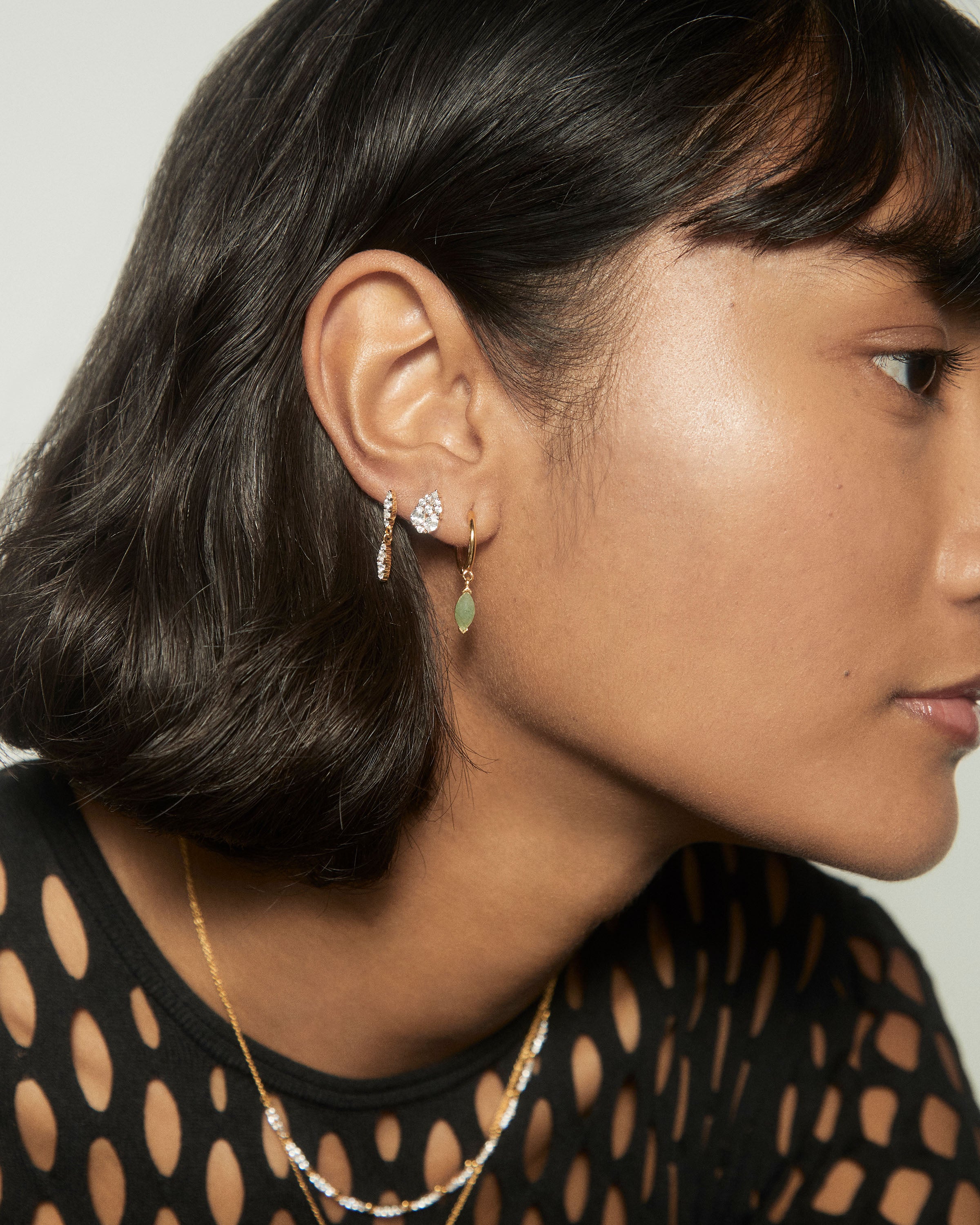 Pendiente Artesanal Exótico - Diseño Bohemio Unilateral para Mujer