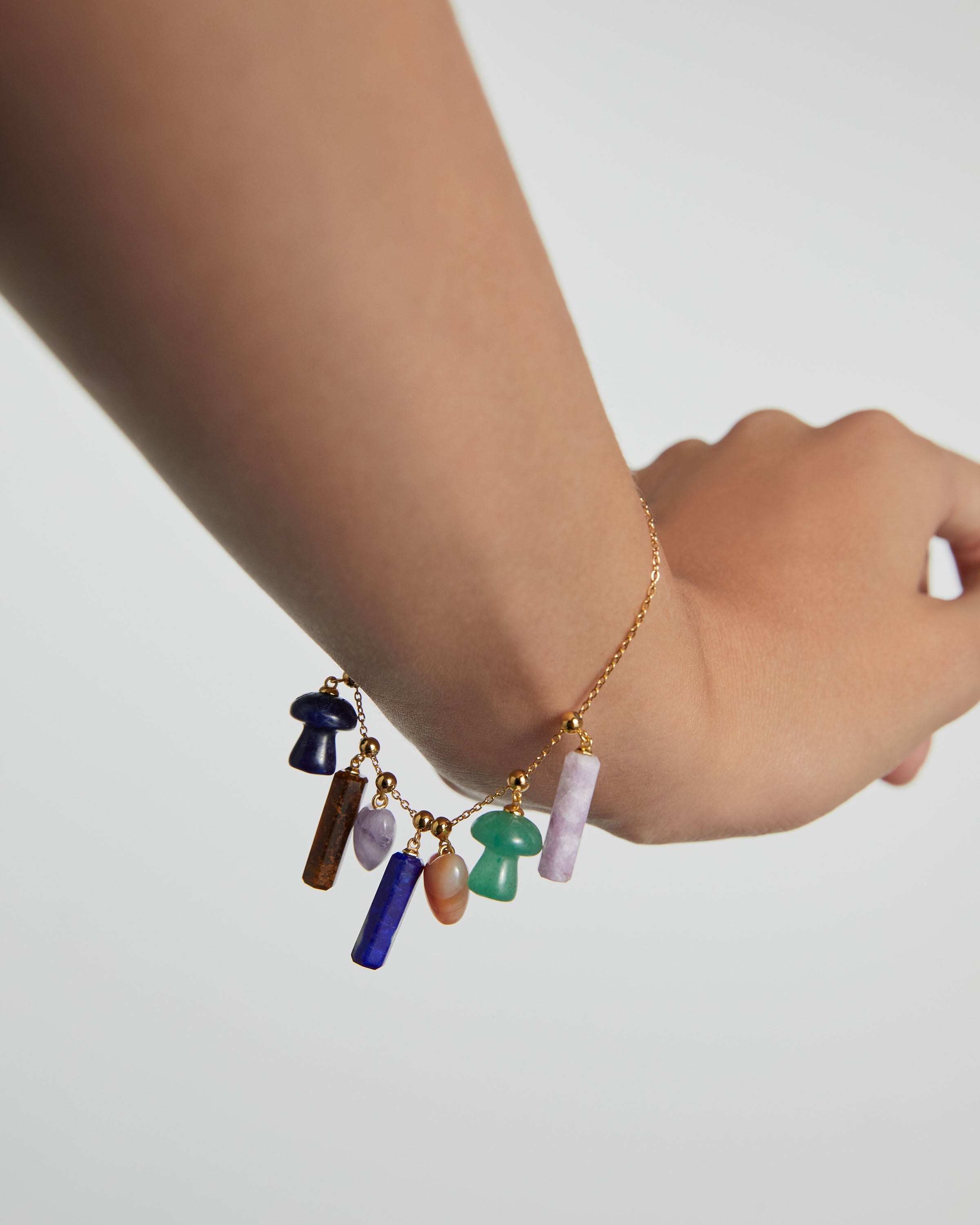 Amuleto de Ojo de Tigre Natural - Dije de Piedra con Energía Protectora para Pulseras Elegantes